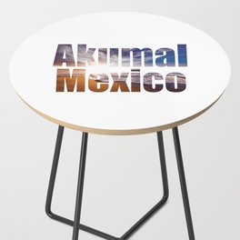 Akumal Mexico Side Table