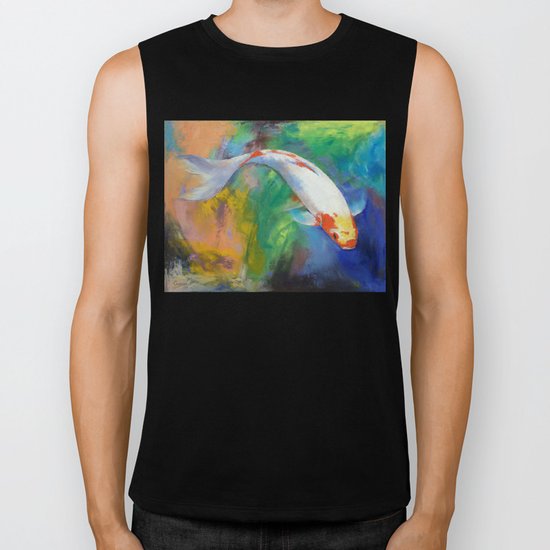 Koi Art Pirouette Biker Tank