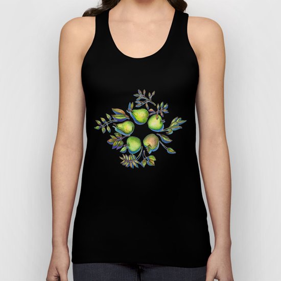 Summer's End - apples and pears Unisex Tank Top