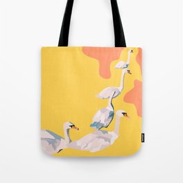 swan life Tote Bag