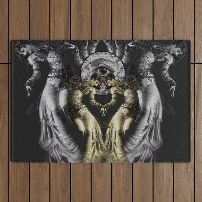 The Occult Dance Outdoor Rug