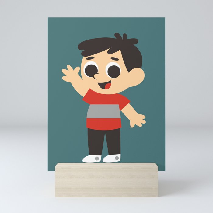 heyboy Mini Art Print