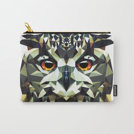 Polygon Owl Carry-All Pouch