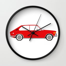 Little Red 2002 Touring Wall Clock