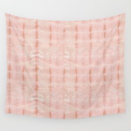  Eco Dye Itajime Pink Wall Tapestry