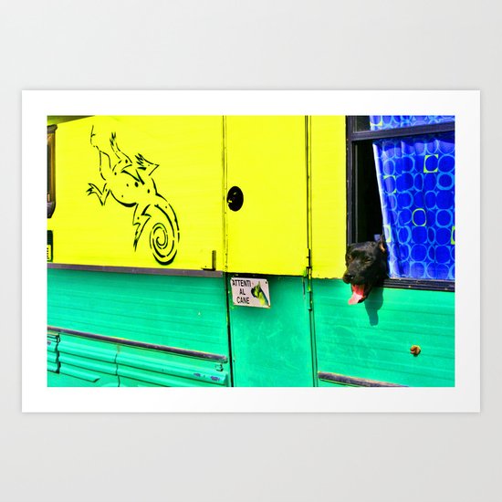 Green Series Art Print