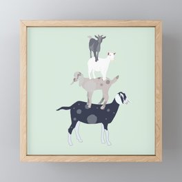 Farm Animals Framed Mini Art Prints For Any Decor Style Society6