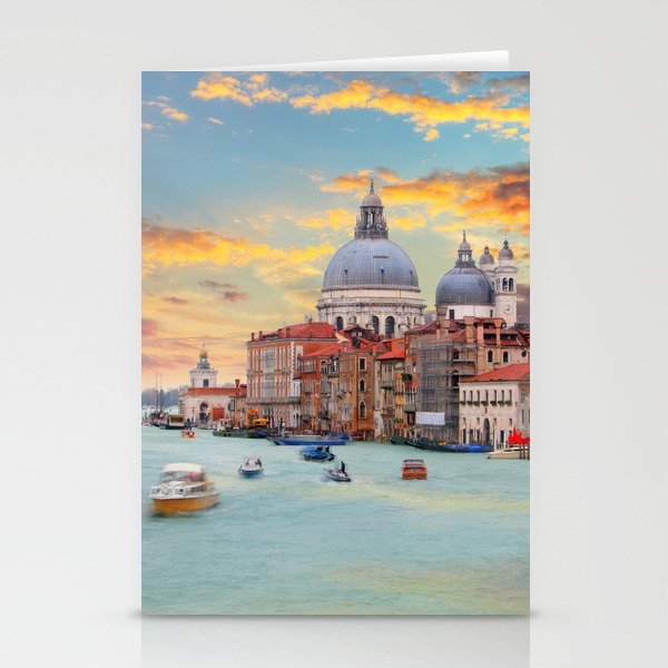 Grand Canal in Venice, Italy Stationery Cards