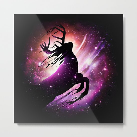 Black Hole Escape Metal Print