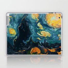 Liquid Starry Night Laptop Skin