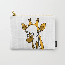 Giraffe in a line Carry-All Pouch | Digitalartwork, Abstractgiraffe, Lineanimal, Giraffedrawing, Abstractart, Modernart, Giraffeillustration, Abstractanimal, Lineart, Linegiraffe 