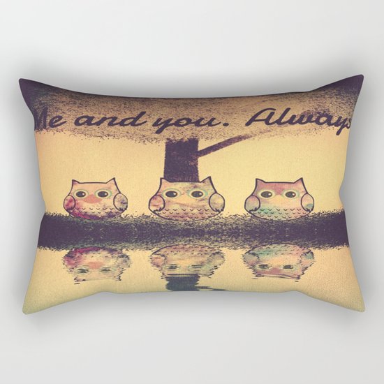 owl-204 Rectangular Pillow