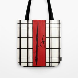 Shoji with bamboo ink painting Tote Bag
