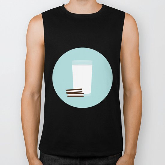 #25 Milk and Cookies Biker Tank
