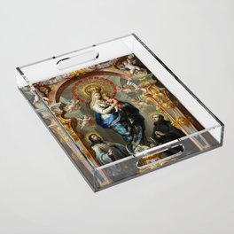 Our Lady of Good Counsel Acrylic Tray