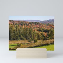 Fall into Vermont Leaves Mini Art Print
