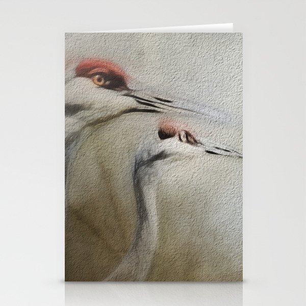 Sand Hill Cranes Stationery Cards