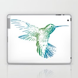 Gradient Hummingbird Laptop Skin