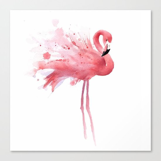 Flamingo Canvas Print
