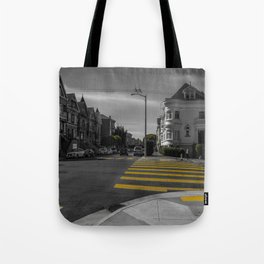 Street of San Francisco Tote Bag