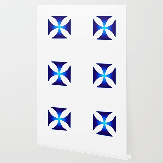 Glowing Symbol Cross Pattee Christianity Wallpaper By