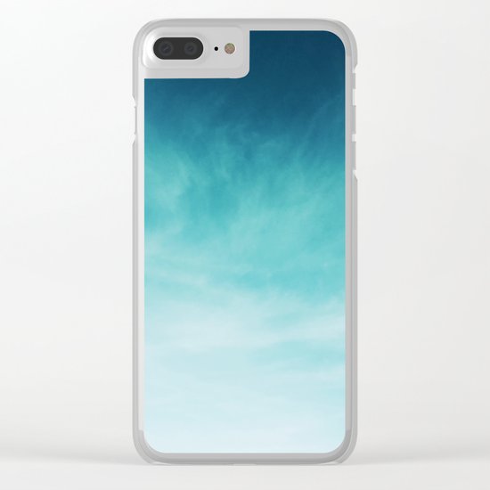Magical Blues Clear iPhone Case