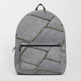 TEXTURES -- Pavingstone Pattern Backpack