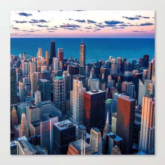 City Skyline Canvas Print
