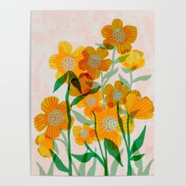 Buttercups in Sunshine Poster