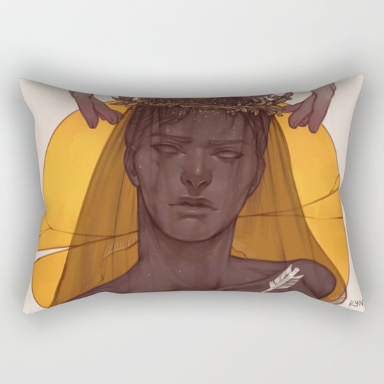 Fallen Prince Rectangular Pillow