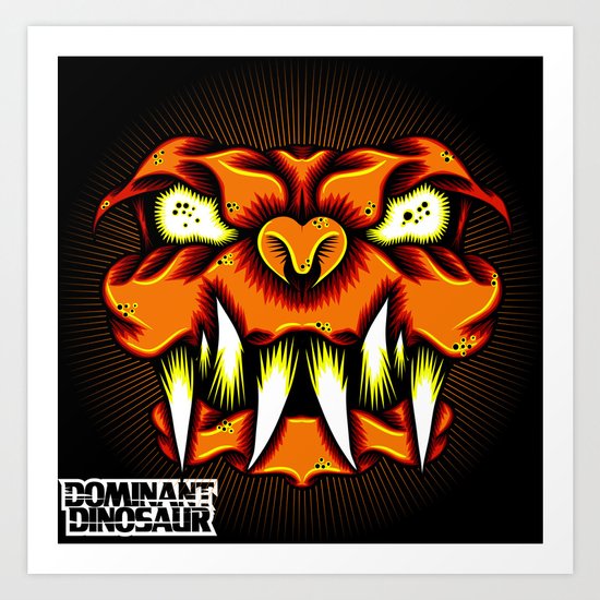 LavaDog Art Print