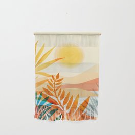 Golden Hour / Abstract Landscape Series Wall Hanging