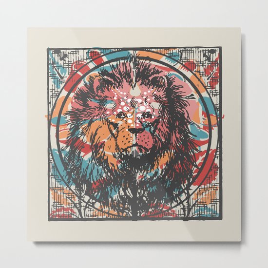 Leo Metal Print