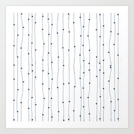 Dashing restless lines Art Print | Ink Pen, Dashing, Lines, Unevenlines, Dashes, Digital, Squares, Dots, Drawing, Doodleandcharm 