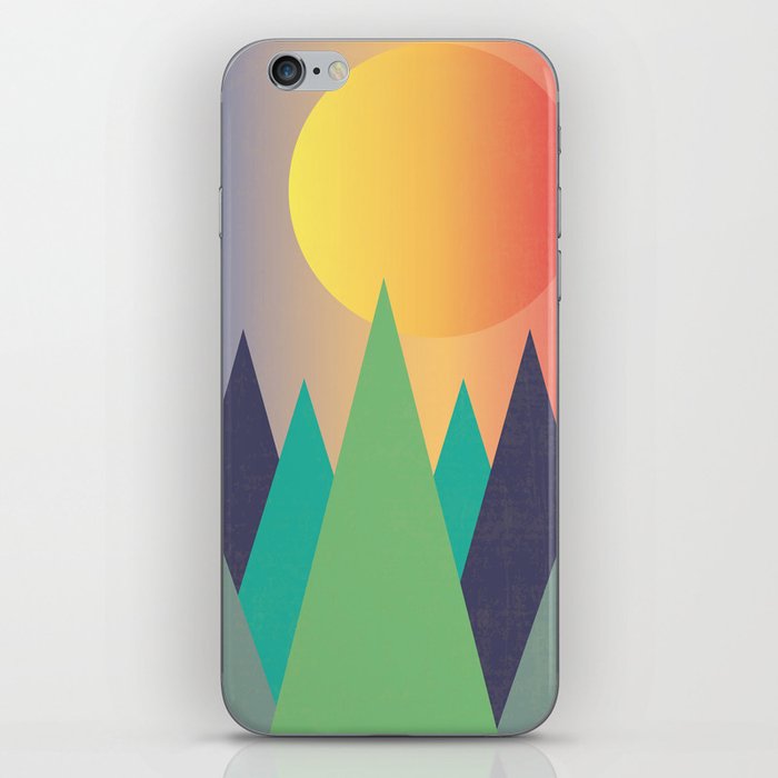 Mountains - The Sunset iPhone Skin