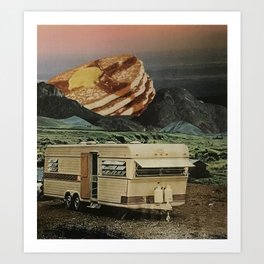 Breakfast with a View Art Print