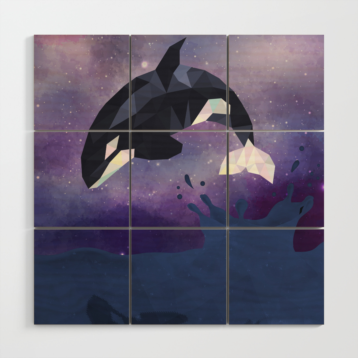 Orca Wood Wall Art By Naturez Society6
