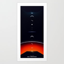 2001: A Space Odyssey Art Print