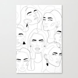 Girls Canvas Print