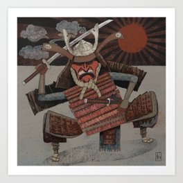 Samurai Art Print