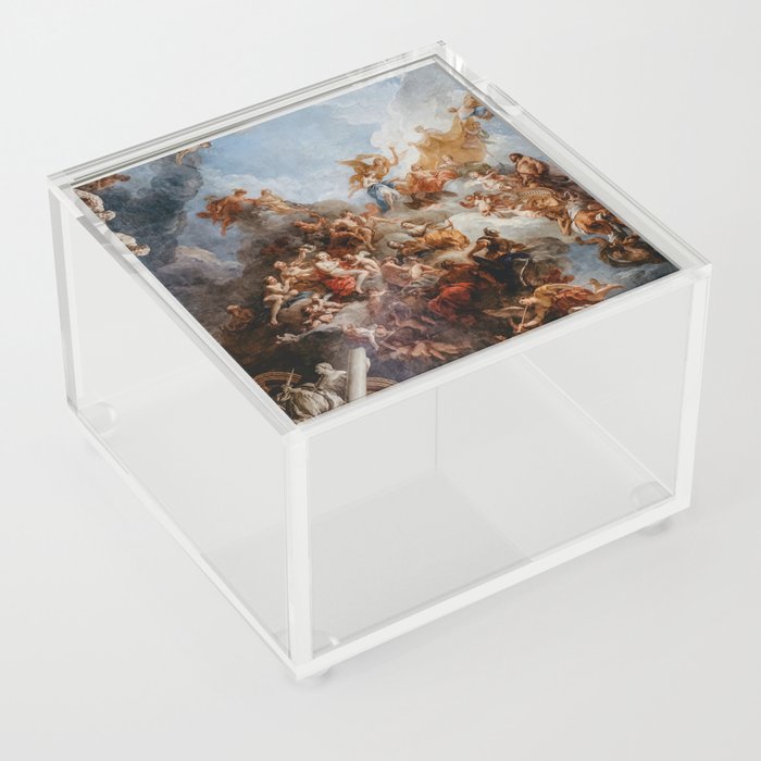 Palace of Versailles - Michelangelo Ceiling Mural Acrylic Box