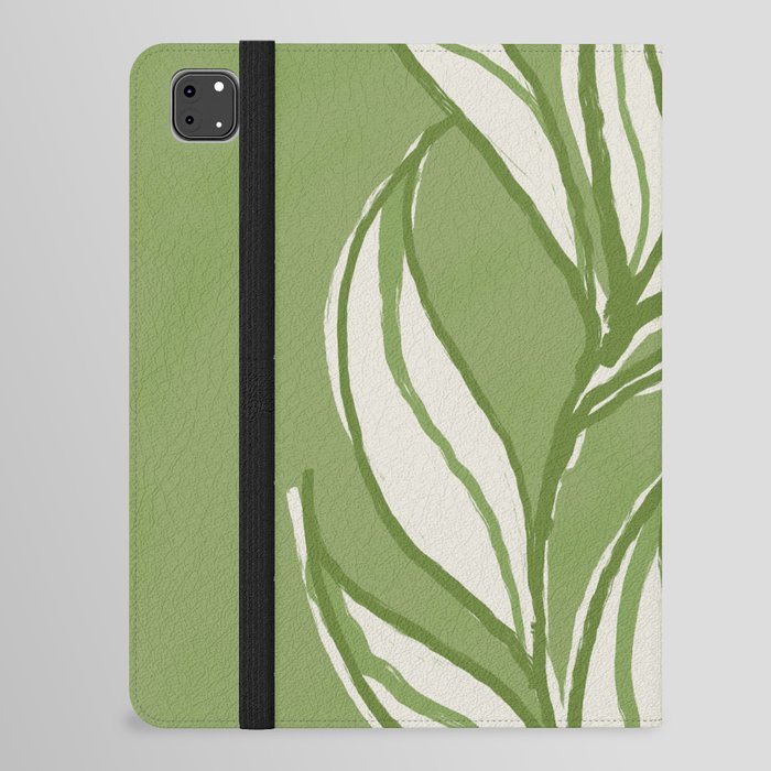 Sage Green Matcha  iPad Folio Case