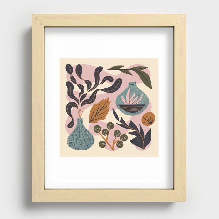 Plant Love Recessed Framed Print