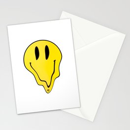 Smiley Melting (Yellow) Stationery Cards