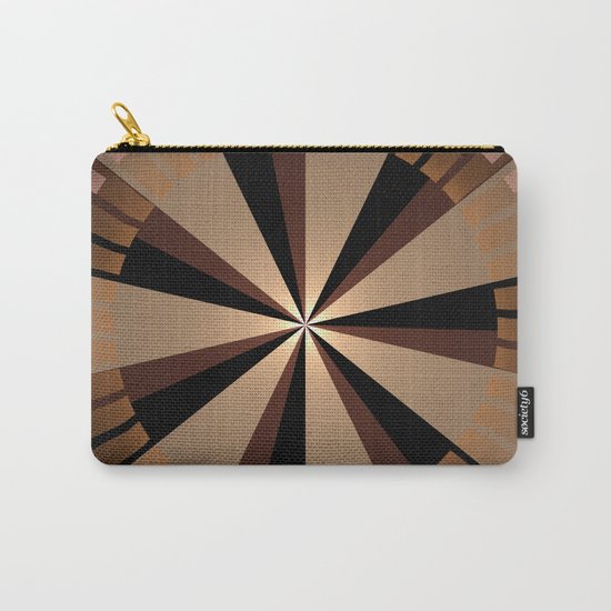 Golden beams, geometric pattern abstract Carry-All Pouch