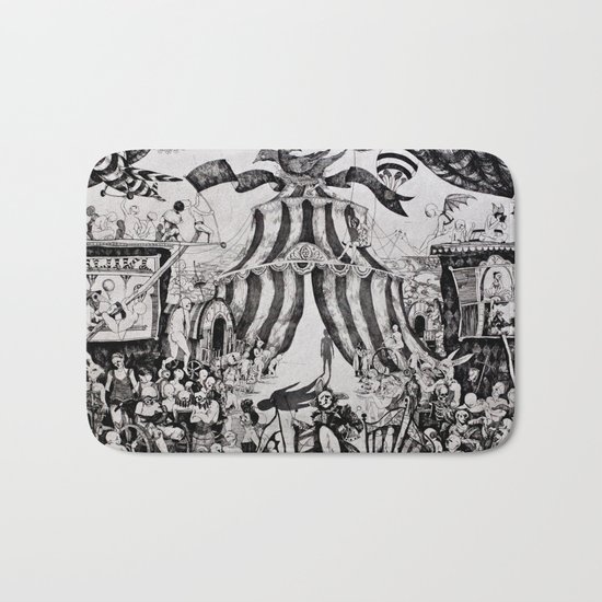 Circus of life II Bath Mat