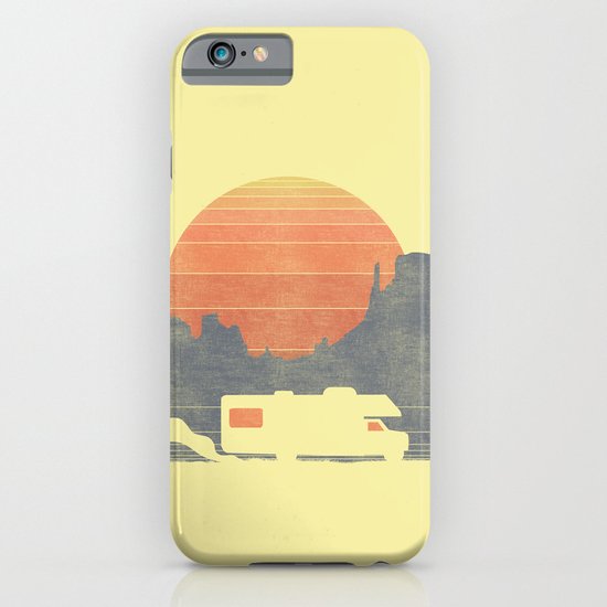 Trail of the dusty road iPhone & iPod Case