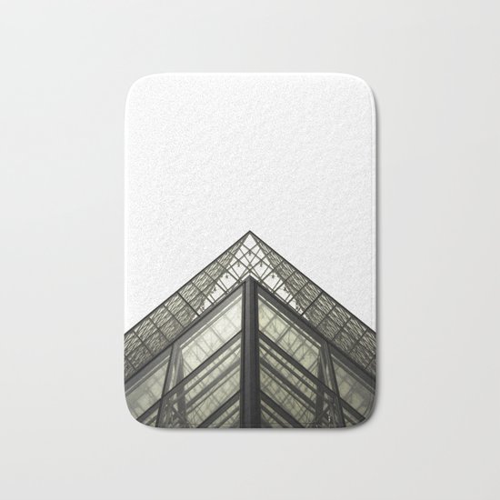 Abstract Louvre Bath Mat