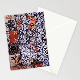 Azulejos Collage II Stationery Card