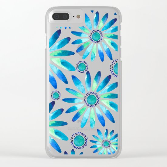 Daisies Clear iPhone Case